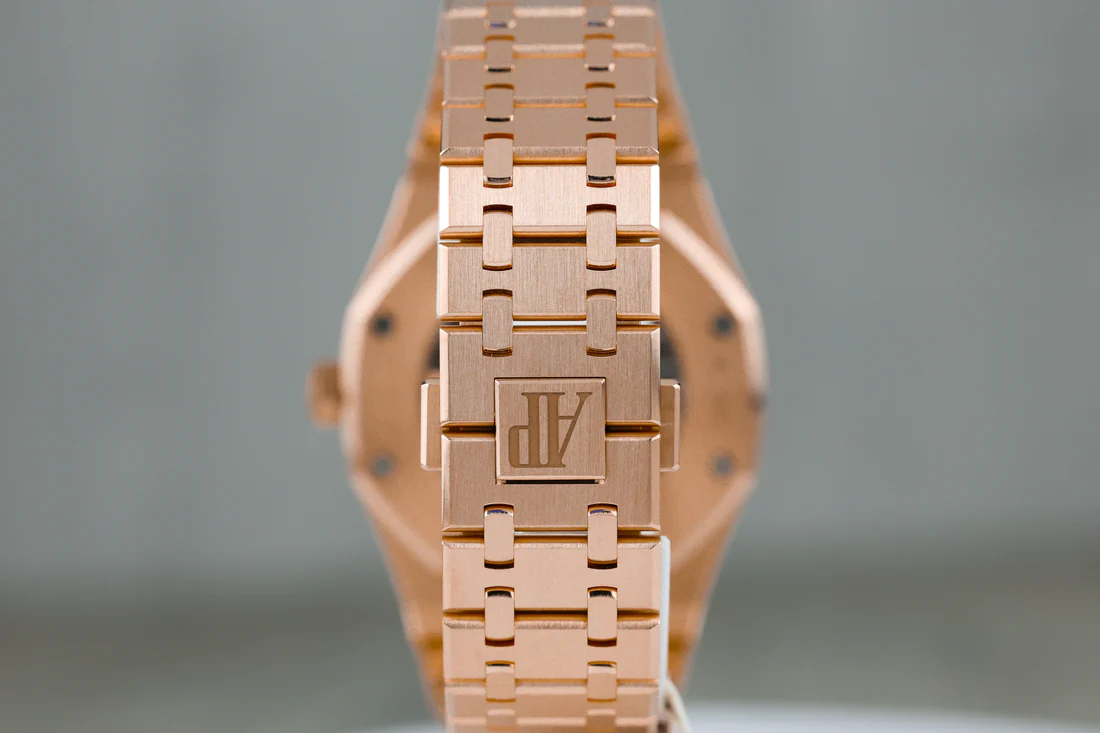AudemarsPiguet15407ORRoyalOak41mmRoseGoldDoubleBalanceWheelOpenworkedDial-2