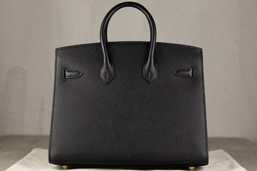 HermesB25Birkin25SellierBaginBlackEpsomLeatherwithGoldHardware-2
