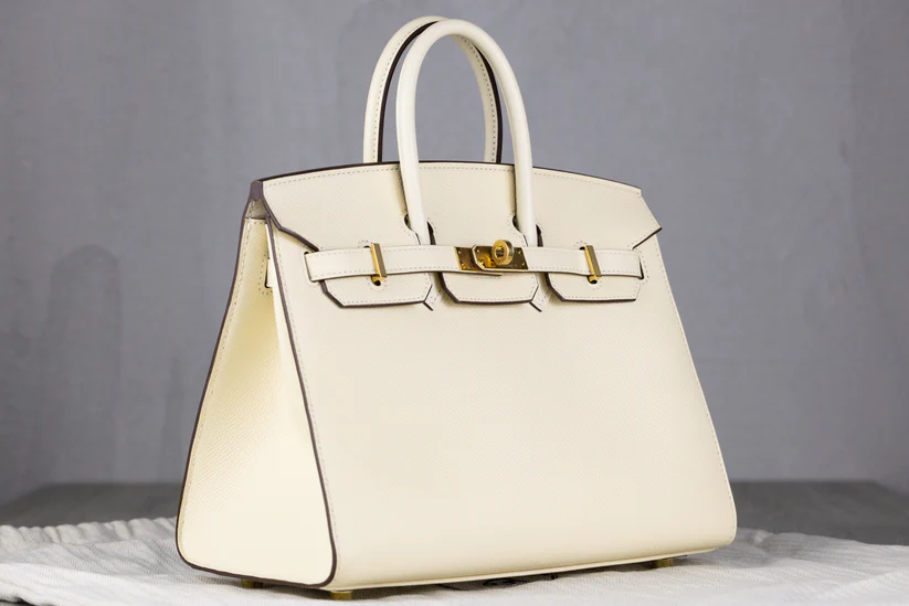 HermesB25Birkin25SellierBaginNataEpsomLeatherwithGoldHardwareZStampw_Reciept-4