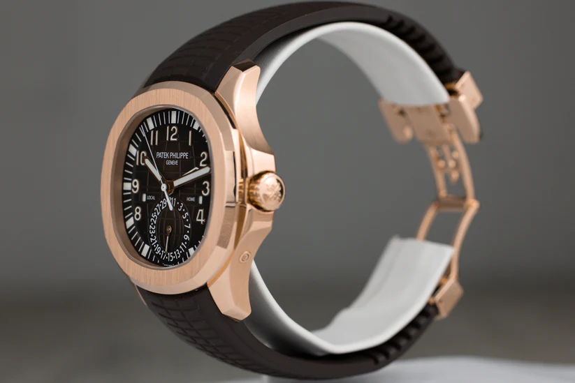 PatekPhilippe5164R40.8mmAquanautTravelTimeRoseGoldChocolateBrownDial2021NEW-3