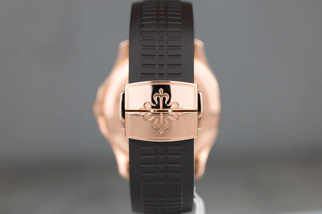 PatekPhilippe5167R40.8mmAquanautRoseGoldChocolateBrownDialNoPapers-2