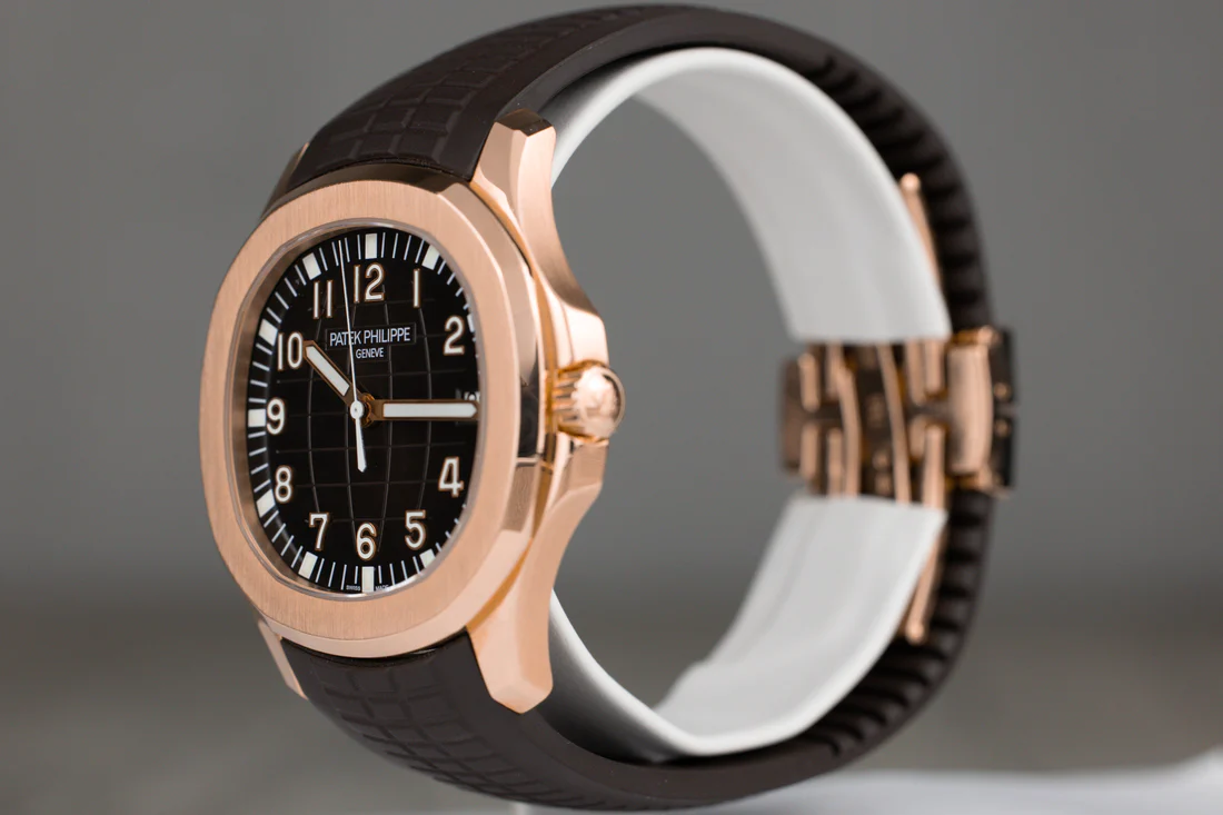 PatekPhilippe5167R40.8mmAquanautRoseGoldChocolateBrownDialNoPapers-3