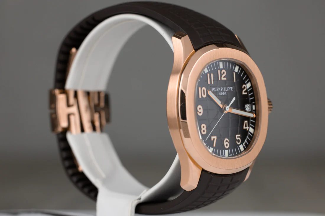 PatekPhilippe5167R40.8mmAquanautRoseGoldChocolateBrownDialNoPapers-4