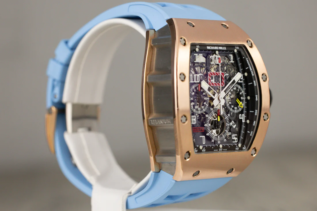 RichardMilleRM011-FMRoseGold_Titanium49.94mmx16.23mmWatchAutomaticFlybackChronographFelipeMassaSkeletonizedDial-4
