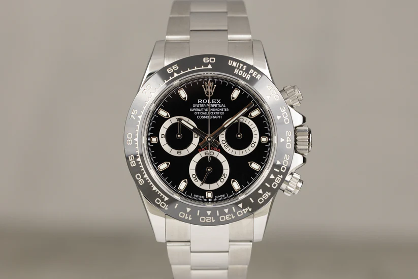 Rolex116500LNDaytonaStainlessSteelBlackDial2020-1