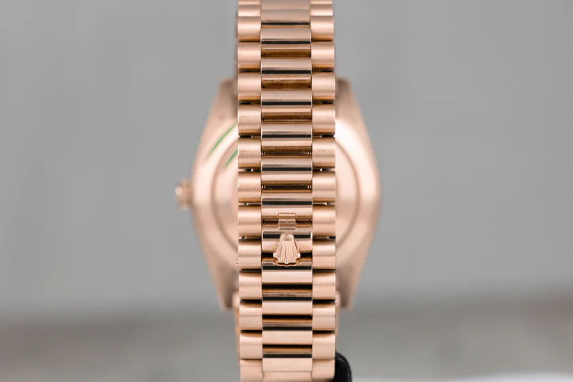 Rolex228235Day-Date40RoseGoldChocolateDiamondDial2021-2